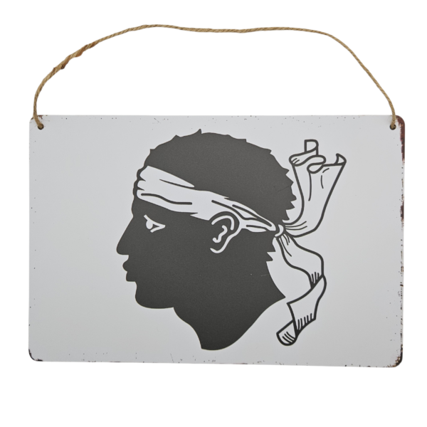 Décoration en bois tête de maure