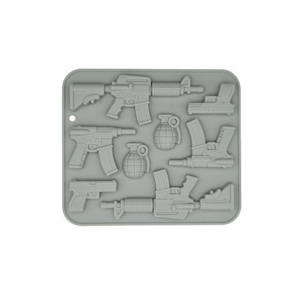 Moule à gâteaux édition Armes et grenades