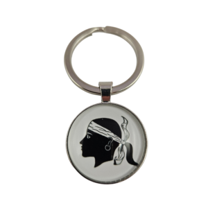 Porte clés corse version femme