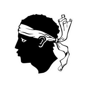 Autocollant Corse tête de Maure