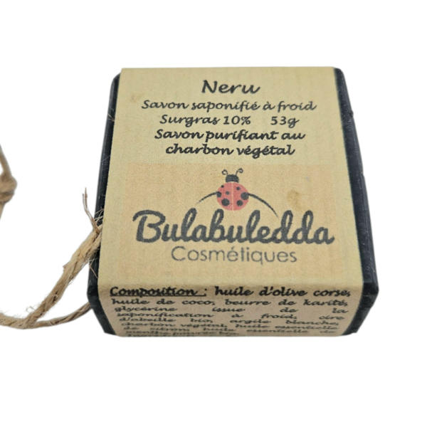 Duo peau parfaite Fiori Di ghjuventù, crème visage zéro défaut + Neru, savon au charbon purifiant. Fabriqué en Corse.