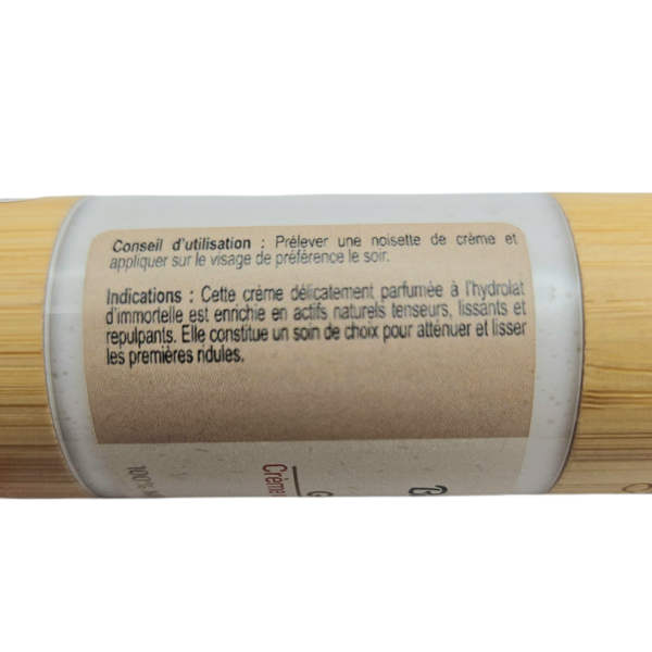 2026/03/1000104085.png Ghjuventù, crème lissante anti-âge à l'hydrolat d'immortelle corse. Fabriquée en Corse. 30 ml