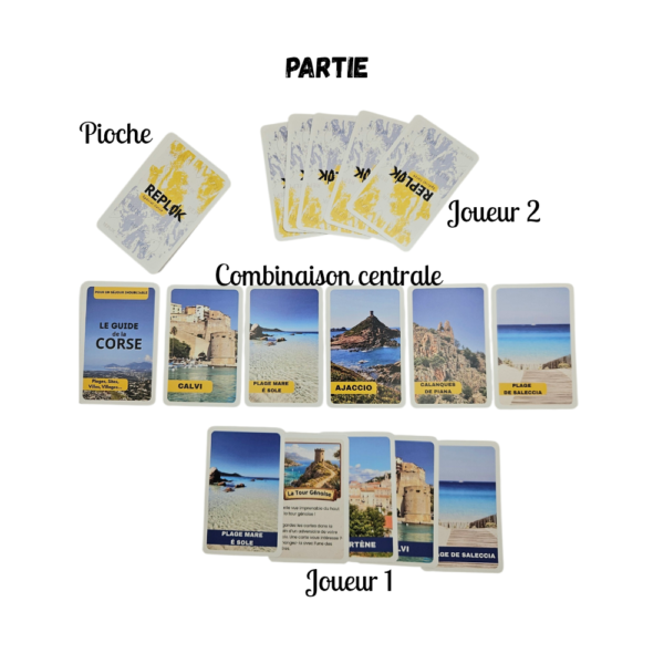 Jeu de société Replik spécial Corse