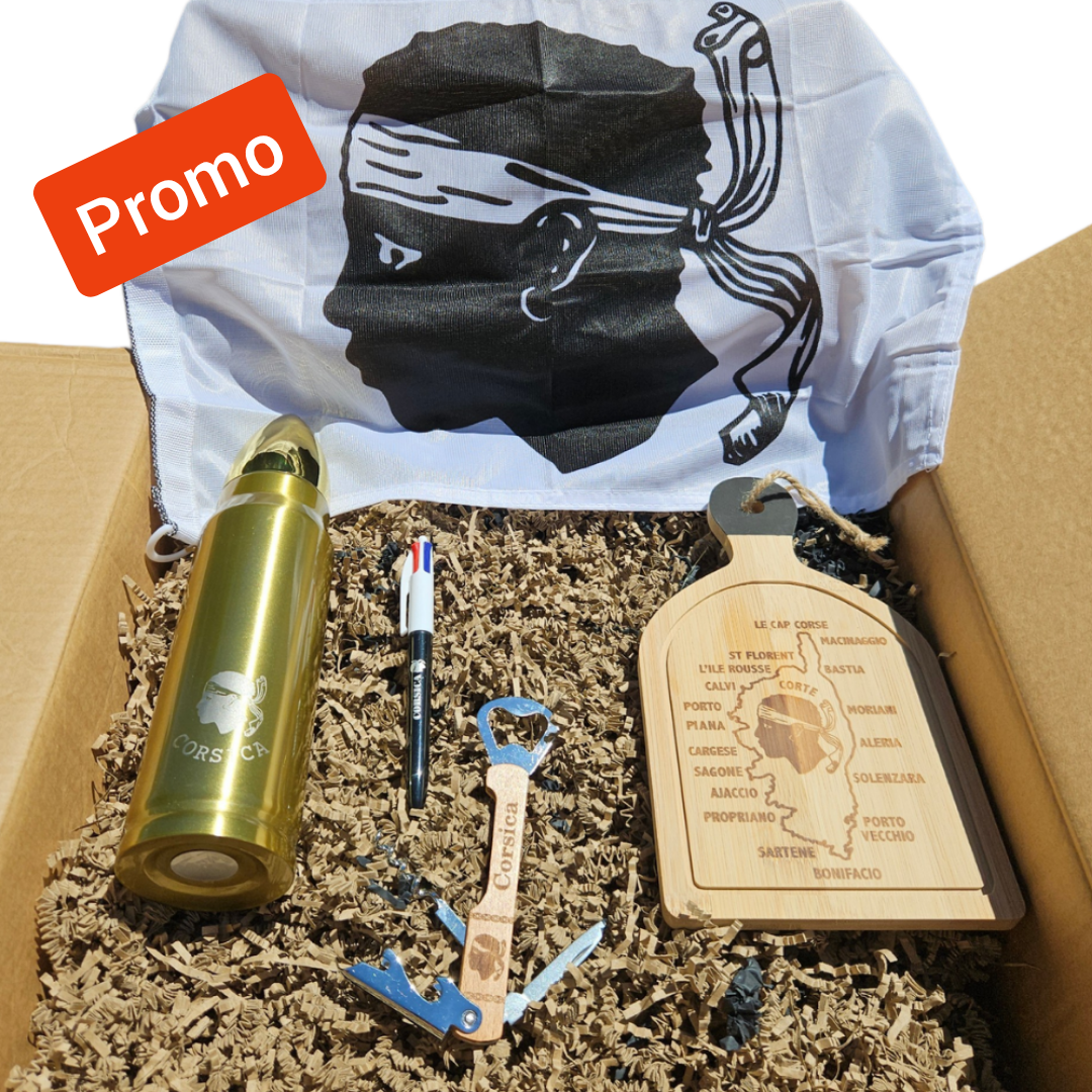 "Promo" Box Corsica 44.9€ au lieu de 49.50€