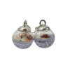 Pièces uniques. Boucles d'oreilles faites main. Corail corse véritable, œil de Sainte-Lucie et coquillages.
Création artisanale corse.