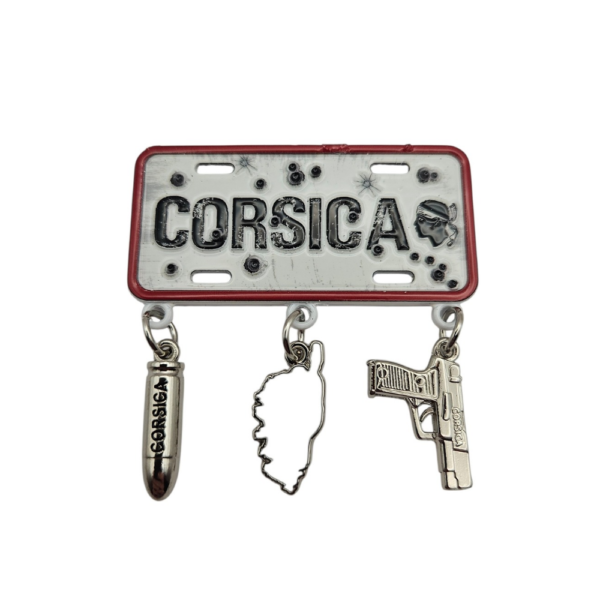 Magnet Corsica + charms