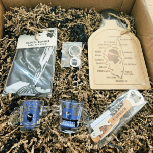 "Promo" Box fête des pères Corsica 30€ au lieu de 36.50€.