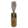 Ensemble de 3 ustensiles de cuisine Corsica et pot en bambou