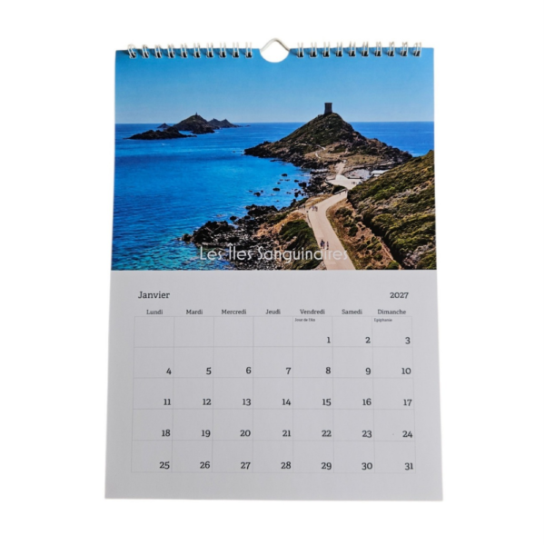 Le Calendrier de la Corse 2027