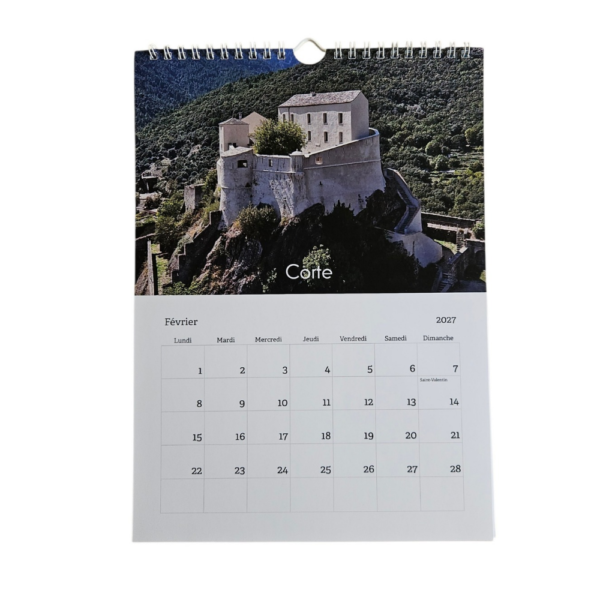 Le Calendrier de la Corse 2027 + La boule de Noël Corse